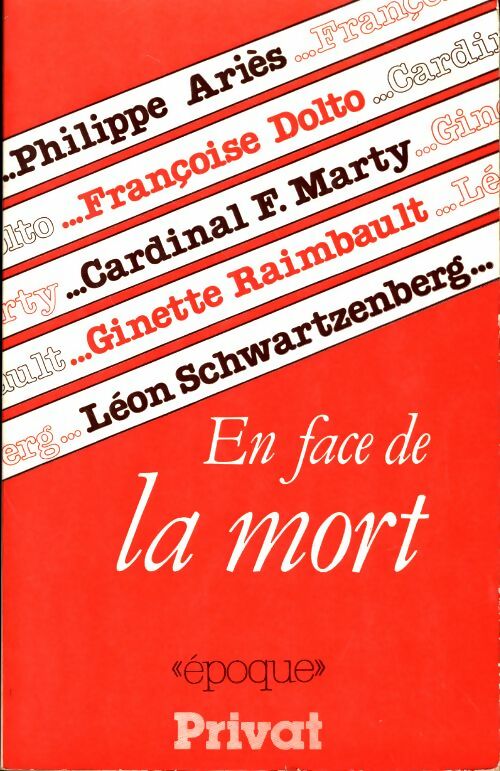 Livrenpoche : En face de la mort - Philippe Ariès - Livre