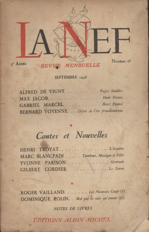 Livrenpoche : La nef n°46 - Collectif - Livre