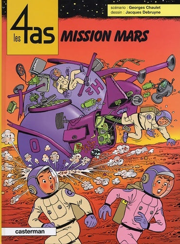 Livrenpoche : Les 4 as : Mission mars - Georges Chaulet - Livre