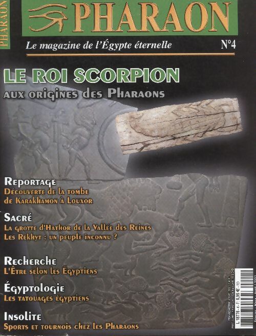Livrenpoche : Pharaon n°4 : Le roi scorpion - Collectif - Livre