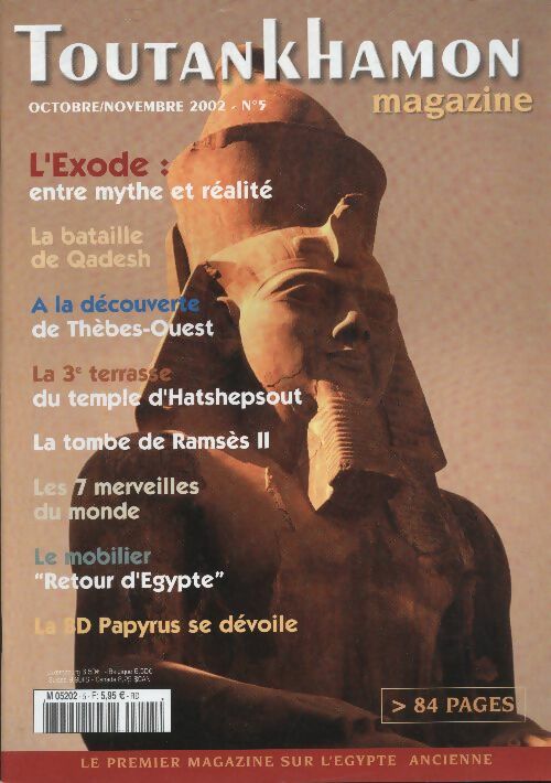 Livrenpoche : Toutankhamon magazine n°5 : L'Exode : entre mythe et réalité - Collectif - Livre