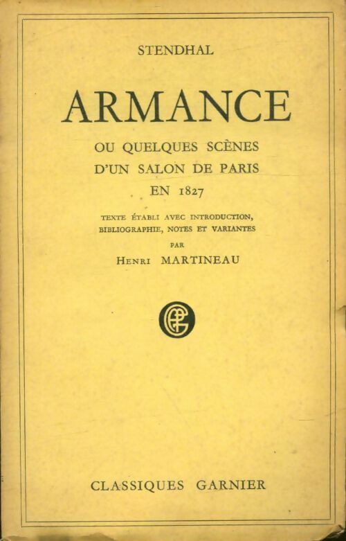 Livrenpoche : Armance - Stendhal - Livre