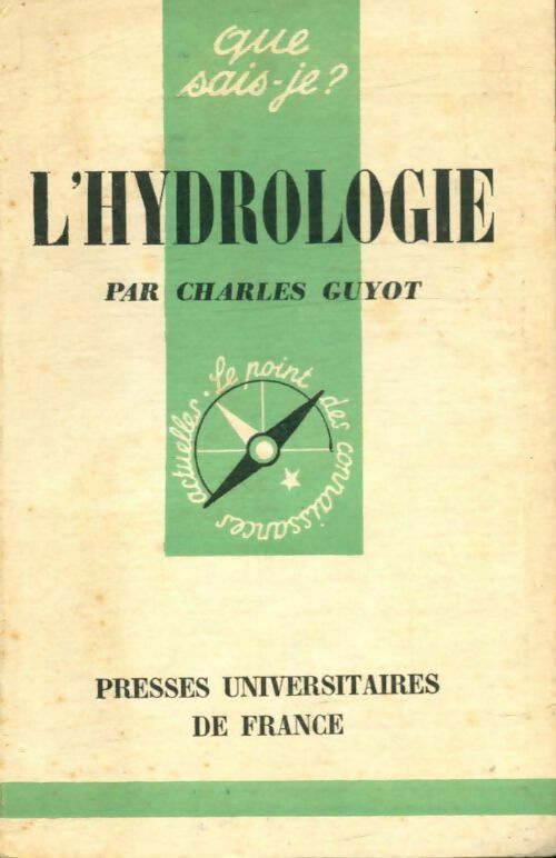 Livrenpoche : L'hydrologie - Charles Guyot - Livre