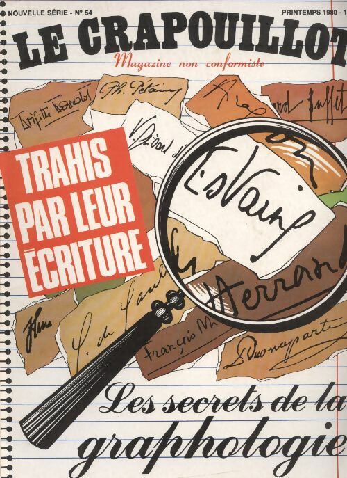 Livrenpoche : Le crapouillot nouvelle série n°54 : Trahis par leur écriture - Collectif - Livre