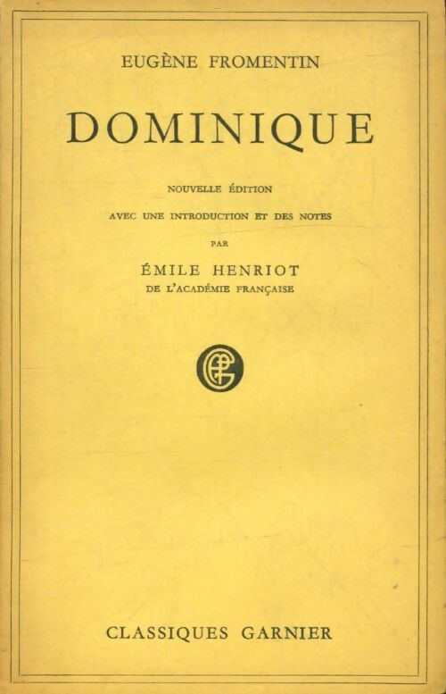 Livrenpoche : Dominique - Eugène Fromentin - Livre