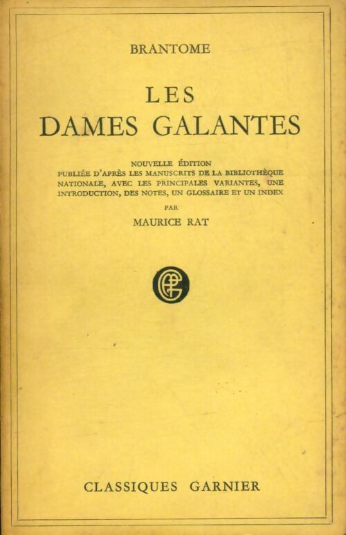 Livrenpoche : Les dames galantes - Brantôme - Livre