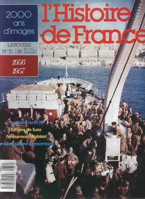 Livrenpoche : L'Histoire de France  n°135 : 1956-1957 - Collectif - Livre