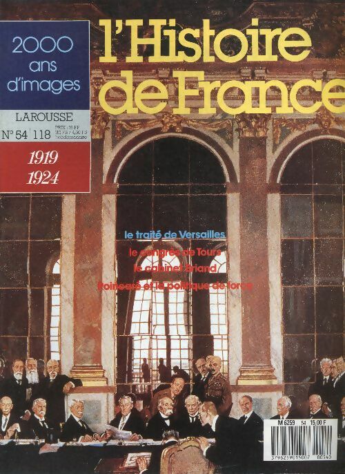 Livrenpoche : L'Histoire de France  n°118 : 1919-1924 - Collectif - Livre