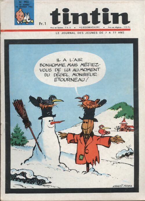 Livrenpoche : Tintin n°903 - Collectif - Livre