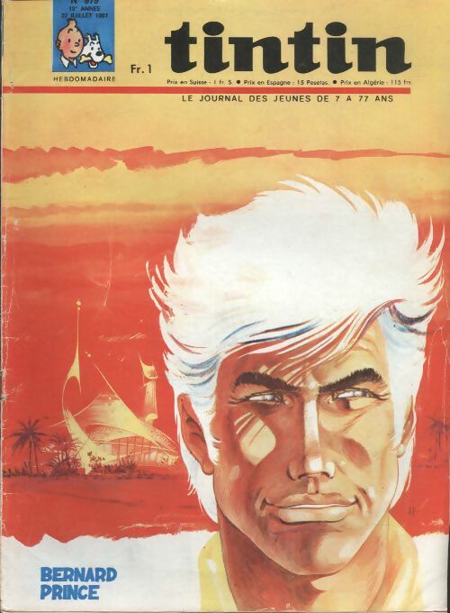 Livrenpoche : Tintin n°979 : Bernard Prince - Collectif - Livre