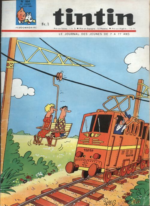 Livrenpoche : Tintin n°984 - Collectif - Livre
