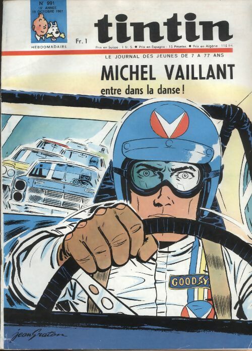 Livrenpoche : Tintin n°991 : Michel Vaillant entre dans la danse - Collectif - Livre