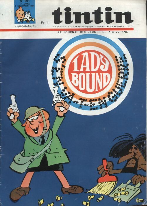 Livrenpoche : Tintin n°993 : Lady Bound - Collectif - Livre