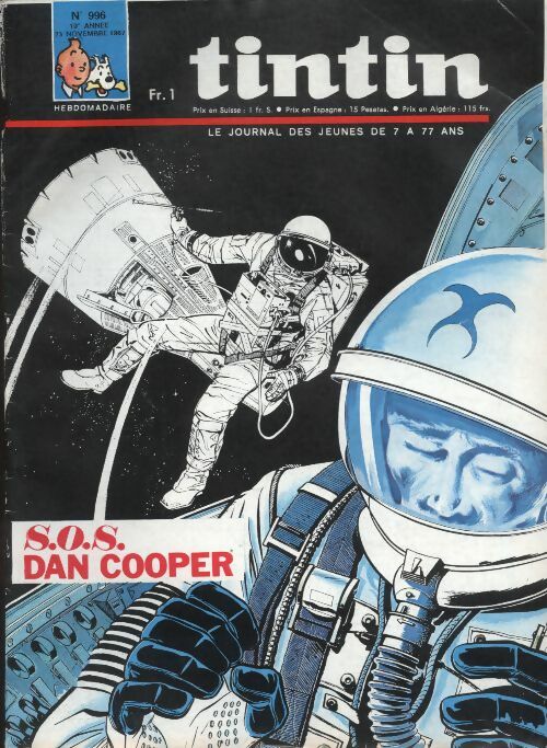 Livrenpoche : Tintin n°996 : S.O.S Dan Cooper - Collectif - Livre