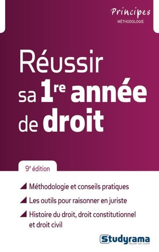 Livrenpoche : Réussir sa première année de droit - Raphaël Contini - Livre