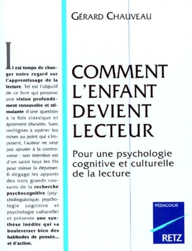 Livrenpoche : Comment l'enfant devient lecteur - G. Chauveau - Livre
