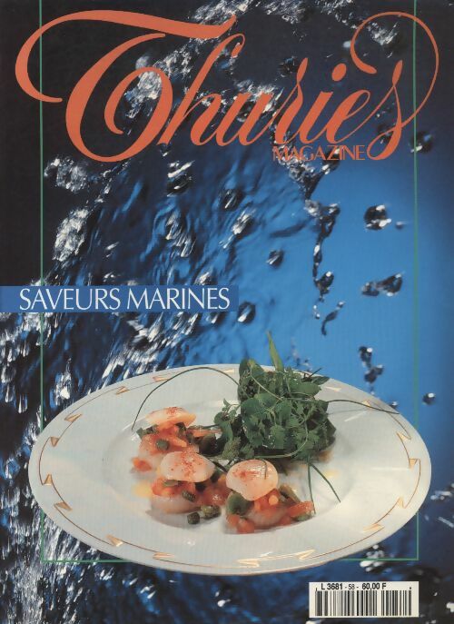 Livrenpoche : Thuriès gastronomie magazine n°58 : Saveurs marines - Collectif - Livre