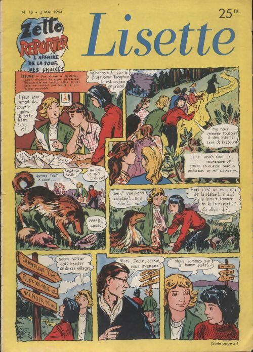 Livrenpoche : Lisette 1954 n°18 - Collectif - Livre