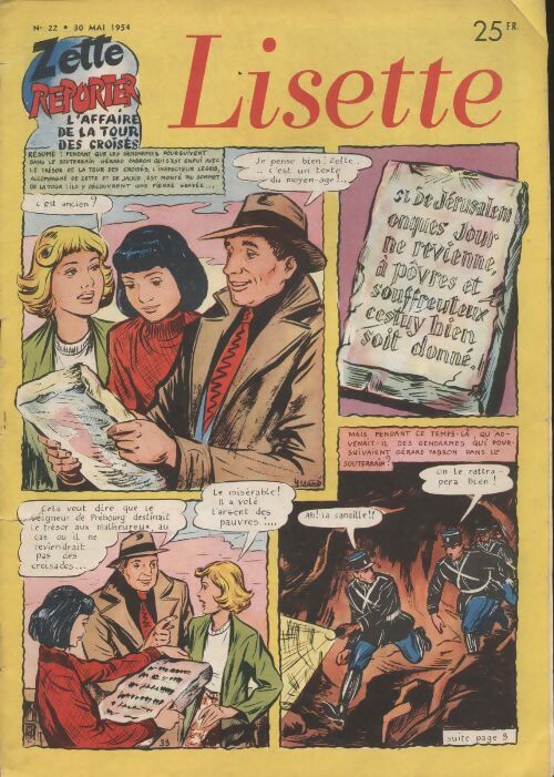 Livrenpoche : Lisette 1954 n°22 - Collectif - Livre