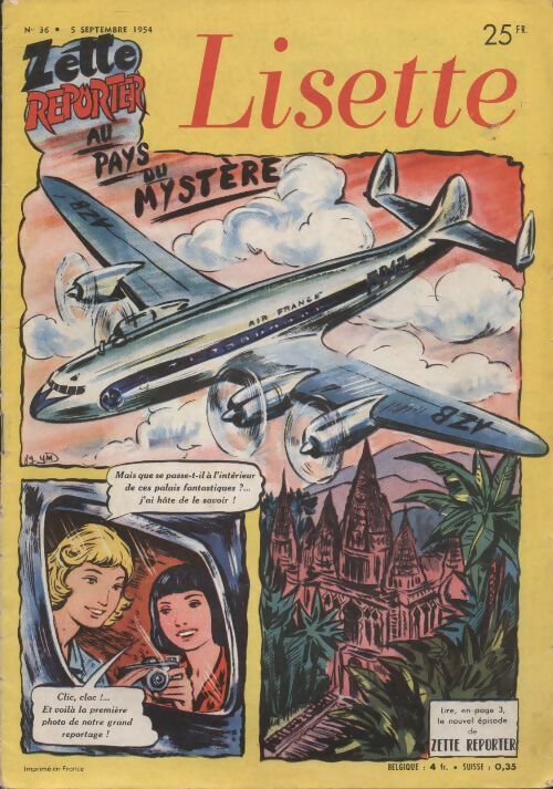 Livrenpoche : Lisette 1954 n°36 - Collectif - Livre