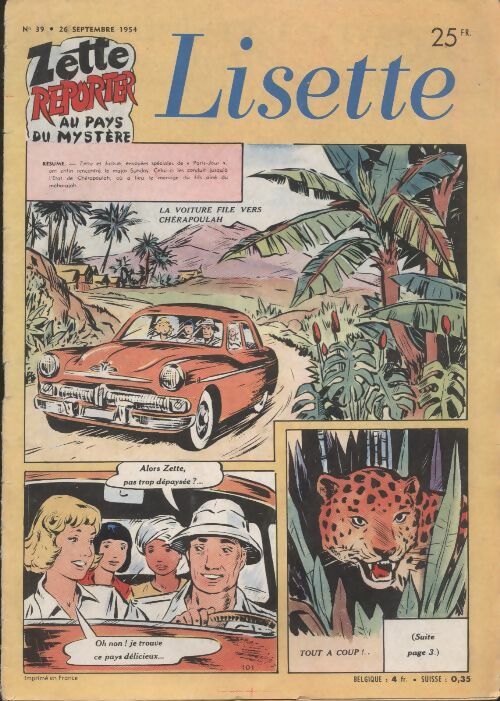 Livrenpoche : Lisette 1954 n°39 - Collectif - Livre