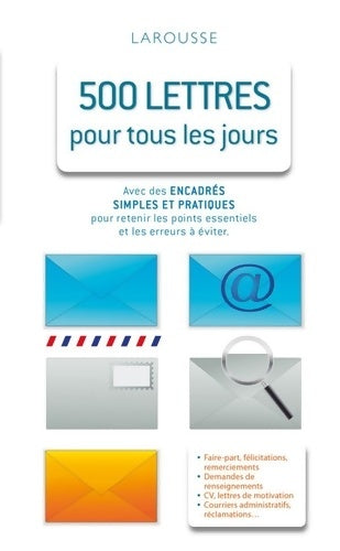 Livrenpoche : 500 lettres pour tous les jours - Guillaume D' Orléac D'ourche - Livre