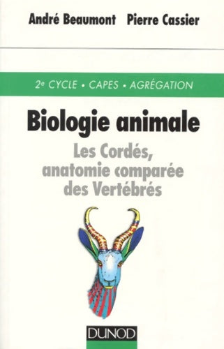 Livrenpoche : Biologie animale les cordes 7eme edition - 7ème édition - Cassier Beaumont - Livre
