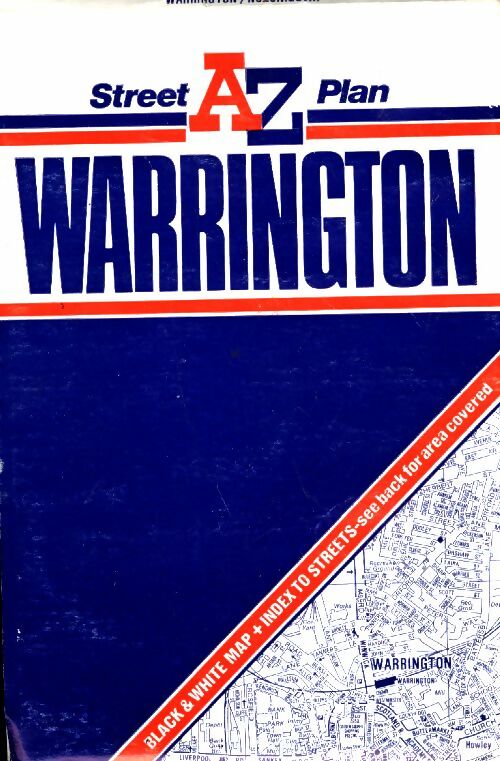 Livrenpoche : A. To Z. Street plan of Warrington - Collectif - Livre