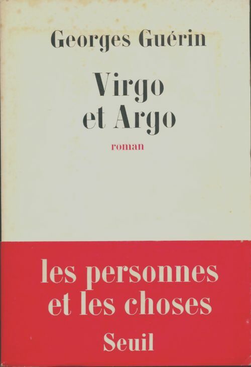 Livrenpoche : Virgo et Argo - Georges Guérin - Livre
