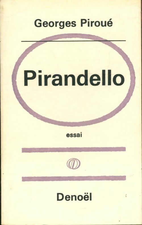 Livrenpoche : Pirandello - Georges Piroué - Livre