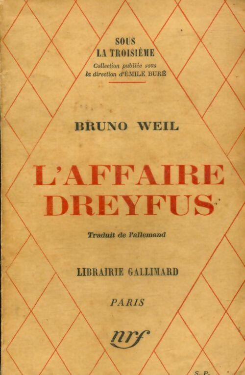 Livrenpoche : L'affaire Dreyfus - Bruno Weil - Livre