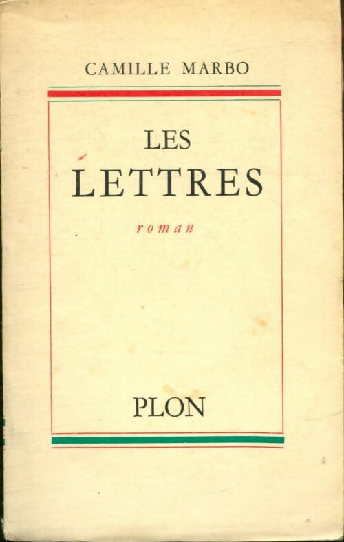 Livrenpoche : Les lettres - Camille Marbo - Livre