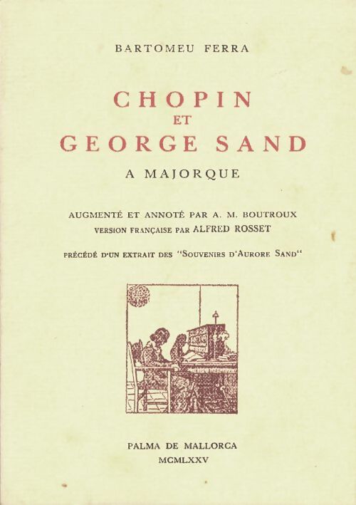 Livrenpoche : Chopin und George Sand - Bartomeu Ferra - Livre