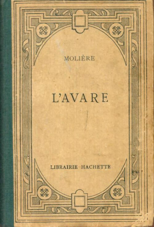 Livrenpoche : L'avare - Molière - Livre
