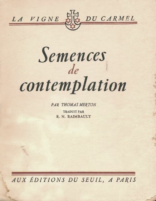 Livrenpoche : Semences de contemplation - Thomas Merton - Livre