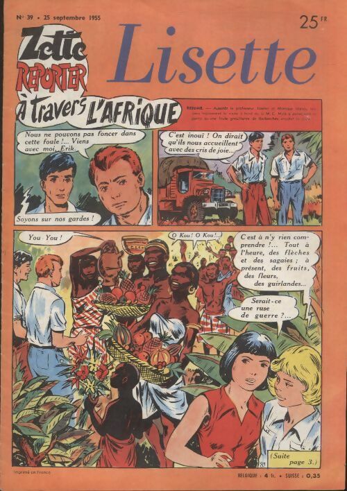 Livrenpoche : Lisette 1955 n°39 - Collectif - Livre
