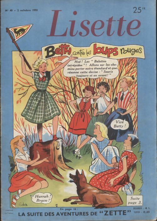 Livrenpoche : Lisette 1955 n°40 - Collectif - Livre