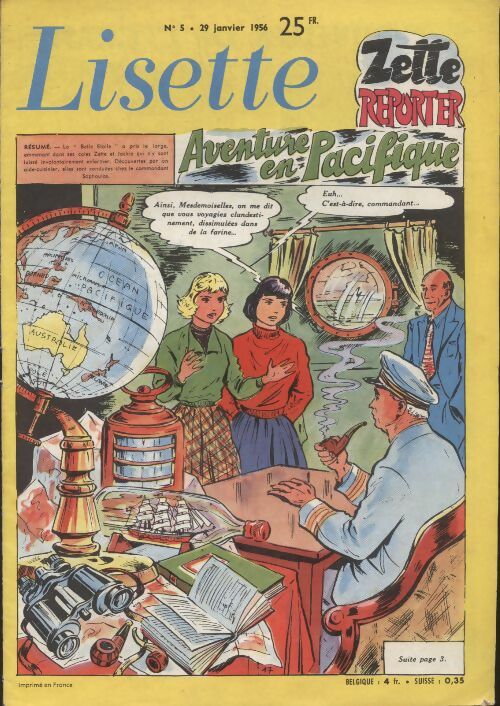 Livrenpoche : Lisette 1956 n°5 - Collectif - Livre
