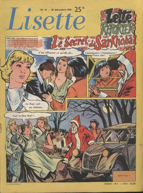 Livrenpoche : Lisette 1956 n°53 - Collectif - Livre