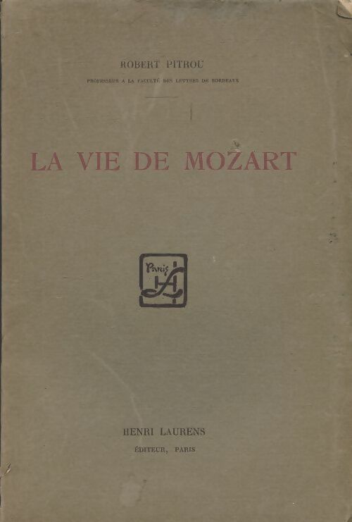 Livrenpoche : La vie de Mozart - Robert Pitrou - Livre