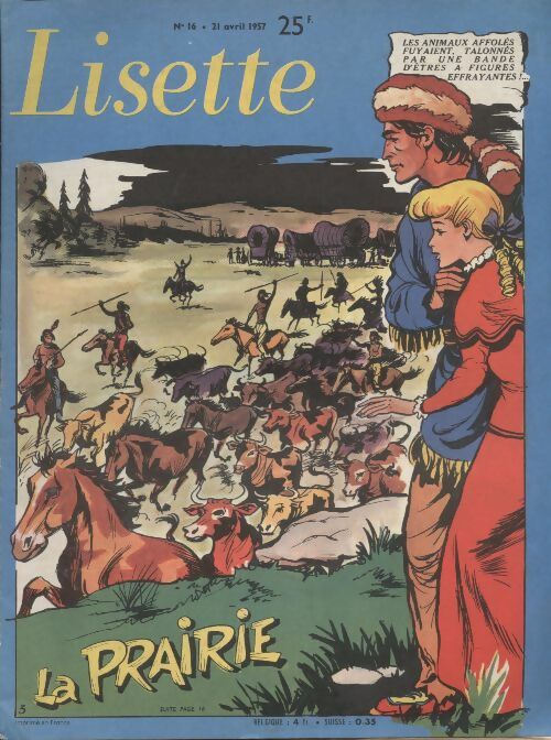 Livrenpoche : Lisette 1957 n°16 - Collectif - Livre