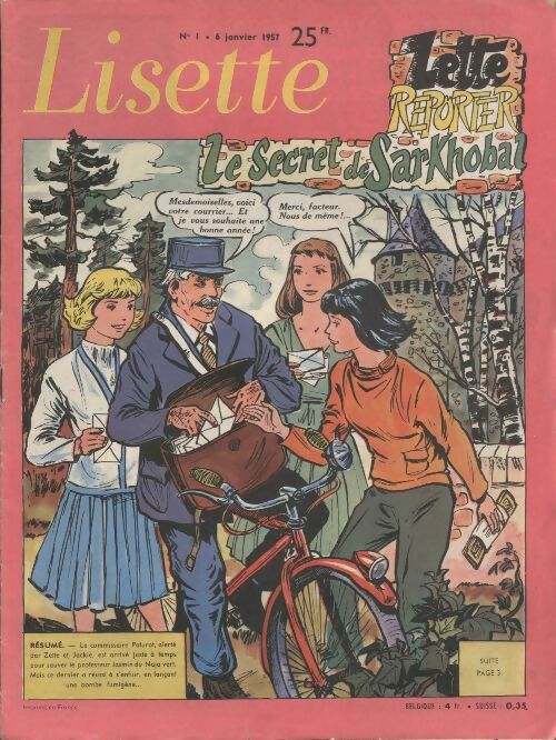 Livrenpoche : Lisette 1957 n°1 - Collectif - Livre