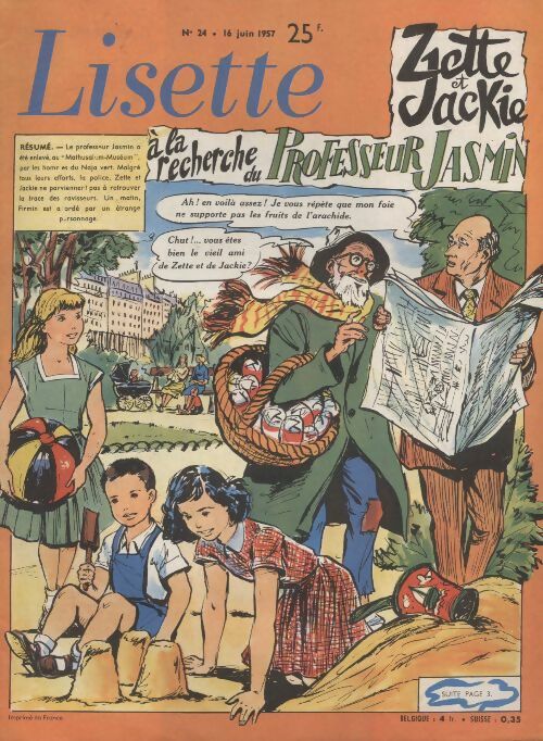 Livrenpoche : Lisette 1957 n°24 - Collectif - Livre