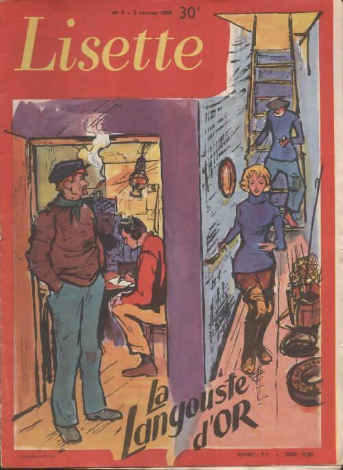 Livrenpoche : Lisette 1958 n°5 - Collectif - Livre