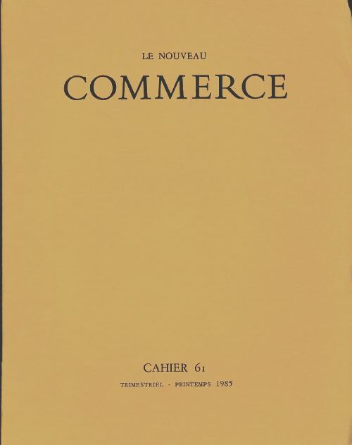 Livrenpoche : Le nouveau commerce n°61 - Collectif - Livre
