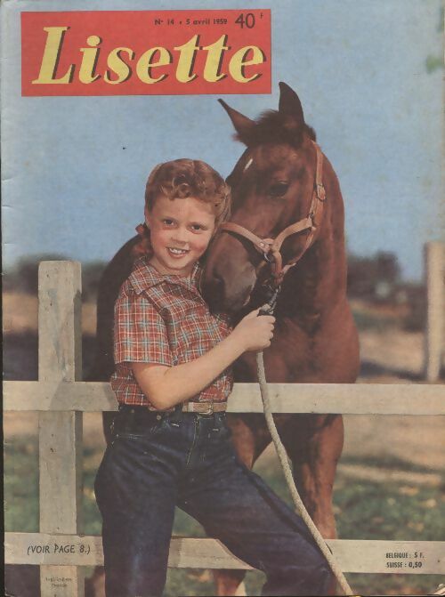Livrenpoche : Lisette 1959 n°14 - Collectif - Livre