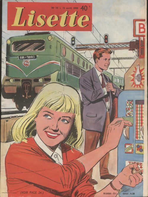 Livrenpoche : Lisette 1959 n°15 - Collectif - Livre