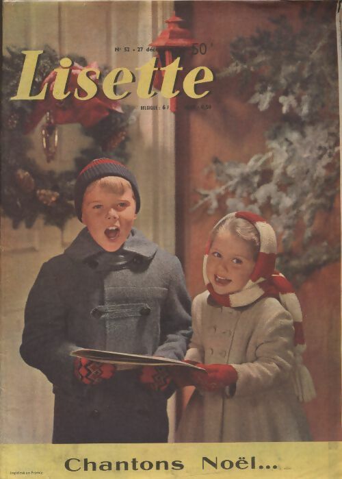 Livrenpoche : Lisette 1959 n°52 : Chantons Noël - Collectif - Livre