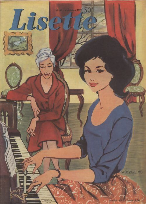 Livrenpoche : Lisette 1959 n°40 - Collectif - Livre