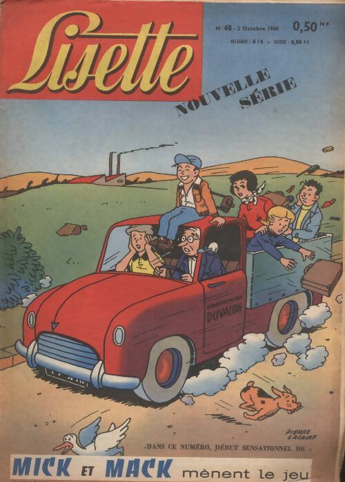 Livrenpoche : Lisette 1960 n°40 - Collectif - Livre